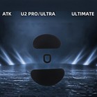 Naklejki na nóżki myszy Podnóżek Czarna Ice Board Naklejki na stopy do ATK U2 Pro