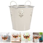 Delicate Fresh Flower Bucket Floral Arrangement Container Portable Flower Bucket
