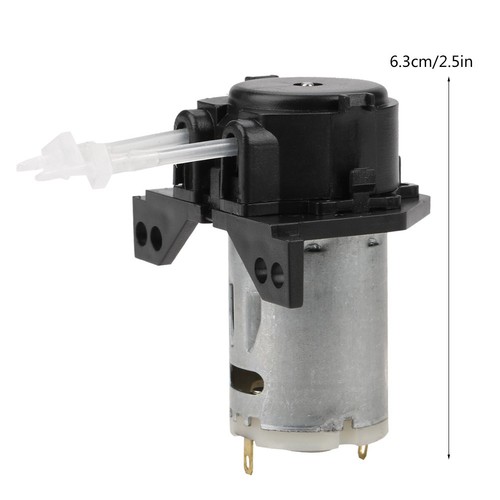 (Schwarz 24V 1 * 3) Schlauchpumpe DC12V/24V Schlauchpumpe Dosierpumpe❀ - Zdjęcie 2 z 11