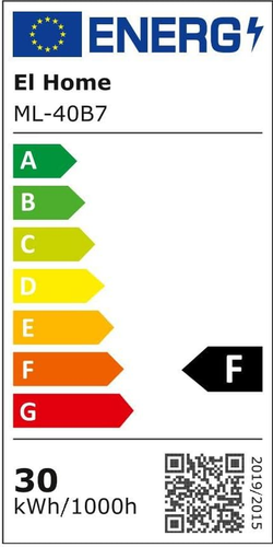 Faretto Da Esterno LED ML-40B7 Con Sensore Di Movimento 10 M / 240° PIR, 30W, 2 - Foto 9 di 12