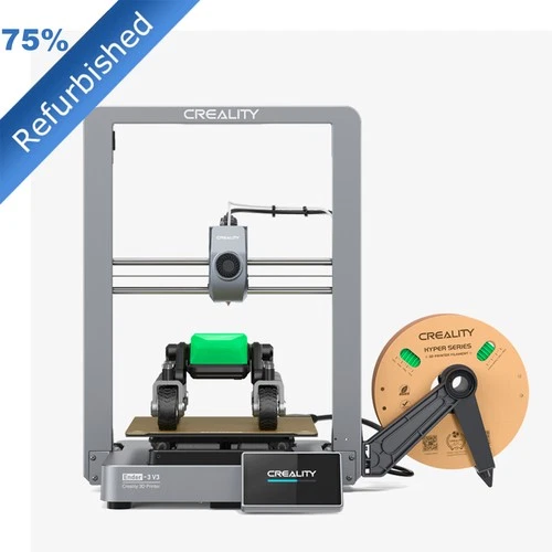 【75% Refurbished】Creality Ender 3 V3 3D-Drucker CoreXZ 600mm/s Tri-Metall-Düse