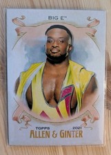 2021 Topps Heritage WWE - Allen & Ginter Big E #AG-6