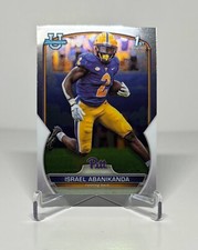 2022 Bowman Chrome U #95 Israel Abanikanda 1st Bowman Pitt Panthers