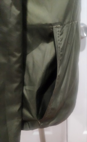 Columbia Reversible Fleece-Lined Jacket S Military Green/rust Red Double Face. - Picture 7 of 17