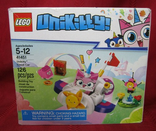 2018 Lego Set #41451 Unikitty Cloud Car 126pc Building Toy Cat Cartoon Network - Picture 1 of 3