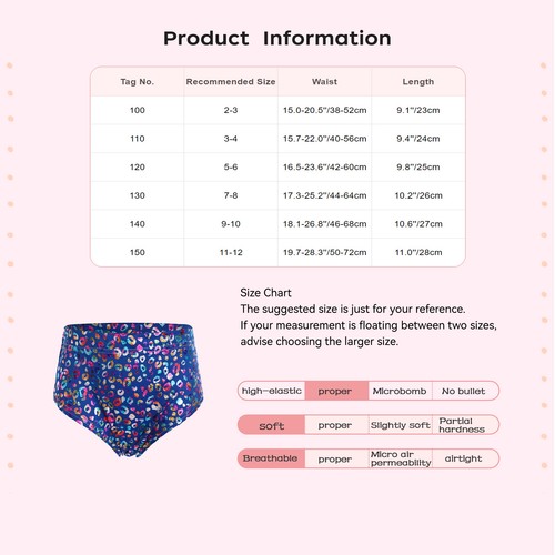 Kids Boys Girls Underwear Costume Briefs Panties Shorts Carnival Leopard Dance - Picture 32 of 107