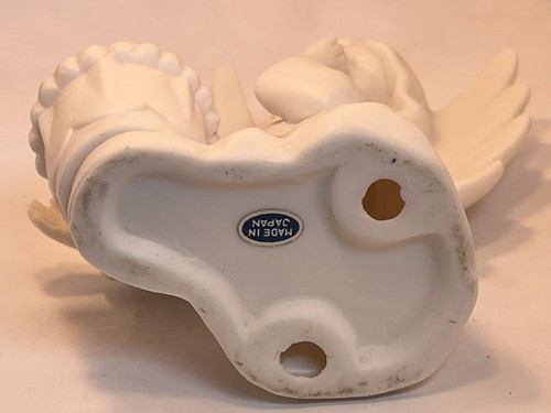 Angel Figurines Taper Holders ~Christmas Candle Holders~ Ceramic Preowned - Picture 10 of 10