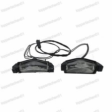 1pair Rear Number License Plate Lights Bff4-51-270f For Mazda 3 Sedan 2008-2010