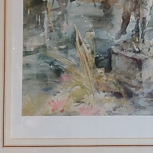 The Enchanted Pool by Gordon King Signed Limited Edition Print Framed. - Picture 5 of 12