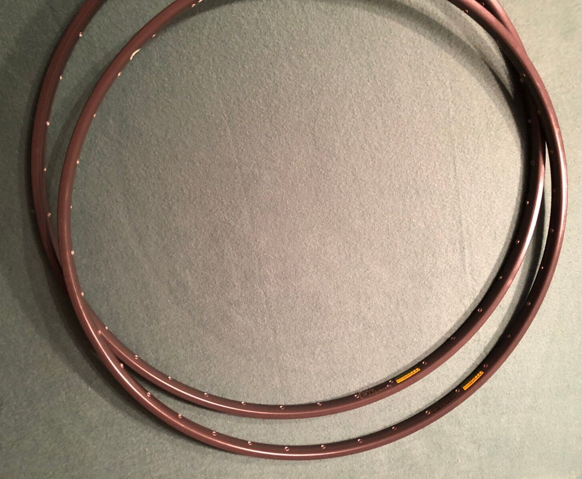 RARE Vintage AMBROSIO MONTREAL CRONO 36 SEWUP RIMS Pair TUBULAR