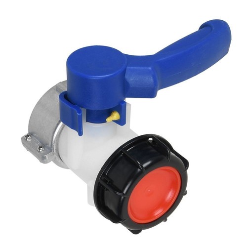 IBC Adapter Klappenhahn 62mm Absperrhahn Auslaufhahn f. IBC Container Wassertank - Bild 5 von 12