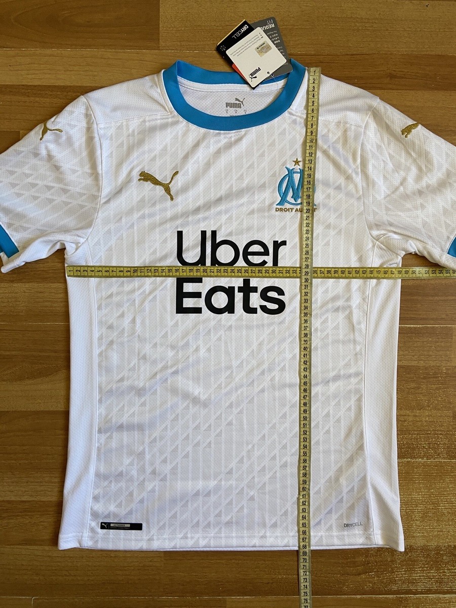 OLYMPIQUE MARSEILLE 2020 2021 HOME FOOTBALL SHIRT SOCCER