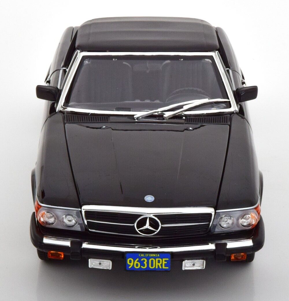 NOREV 1979 Mercedes 450SL USA Version Black American Gigolo NOREV 1979 Mercedes 450SL USA Version Black American Gigolo