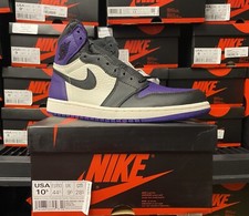 Jordan Retro 1 (I) Court Purple 1.0; Size 10.5. 2018 Release BRAND NEW/DS