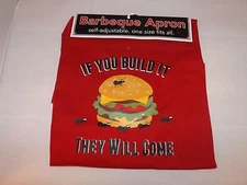 Ritz Barbeque Apron -- NEW -- If You Build It They Will Come 