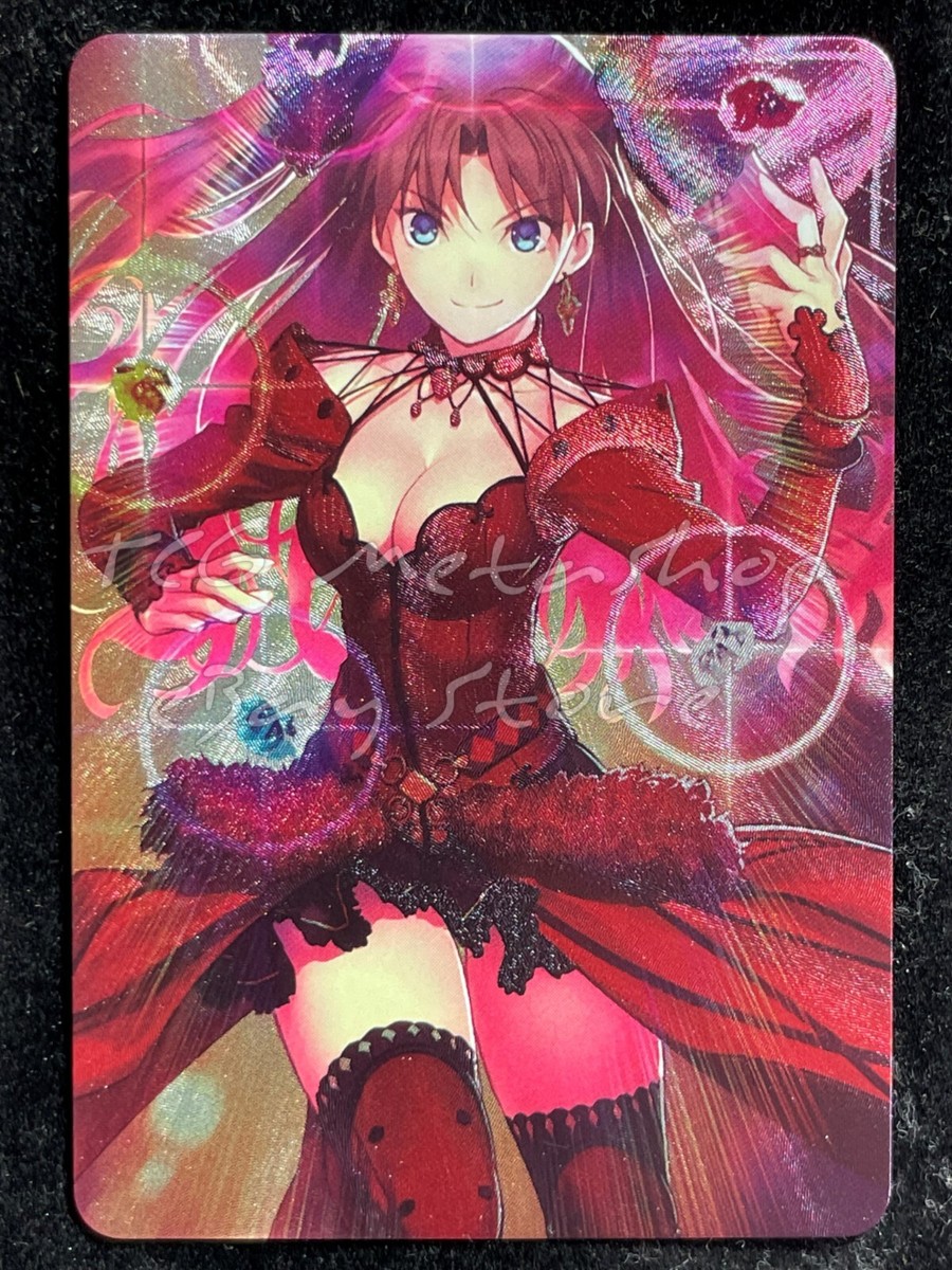 DUAL 0105 Rin Tohsaka FATE Goddess Story Anime Waifu Doujin Card