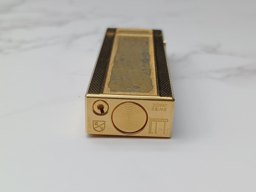 Dunhill Rollagas Gas Lighter - Gold plated - Swiss made - AK07-1730 - Picture 22 of 24