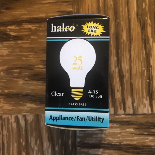 A15 25 Watt Get 2 Bulbs Lot Appliance Bulb Refrigerator Freezer Oven Microwave - Picture 2 of 2