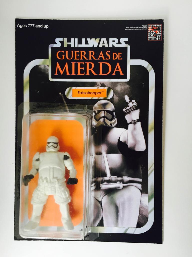 FATSOTROOPER RESIN ART FIGURE BY BOMBERMAT TOYS SDCC 2016 COMIC CON FATSOTROOPER RESIN TOYS ART FIGURE BY BOMBERMAT TOYS RESIN SDCC 2016 COMIC CON 8d6b01