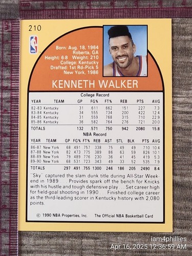 1990 NBA Hoops Basketball Cards Complete Your Set #'s 1 - 220 YOU PICK - Picture 288 of 304