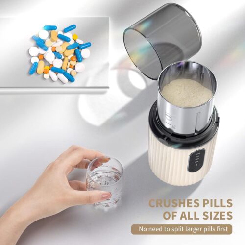 Cordless Electric Pill Crusher Grinder - Pill Cutters for Small or Large Pill... - Picture 5 of 5