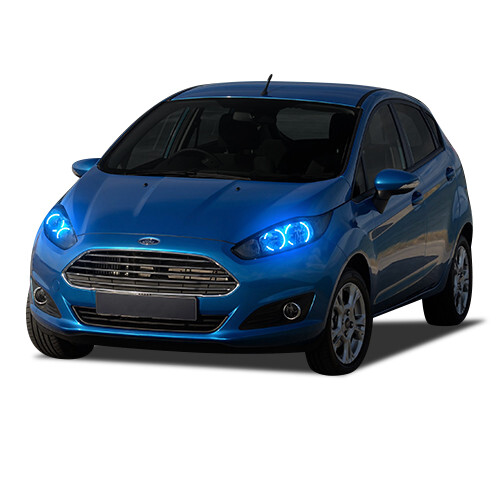 Kit Halo LED Multicolor RGB con Control Remoto RF para Faros Ford Fiesta 2011-2013 - Imagen 4 de 7