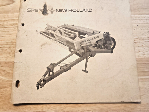 1976 Haybine Mower-Conditioner 495 New Holland Tractor Operator Manual T13 - Picture 3 of 15