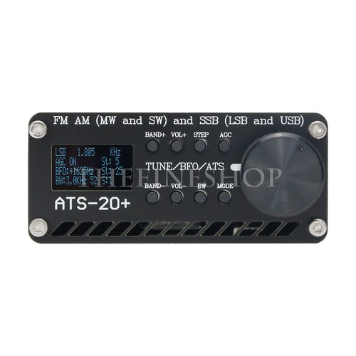 ATS-20+ Plus ATS20 V2 SI4732 DSP SDR Odbiornik FM AM (MW i SW) SSB LSB &USB NOWY - Zdjęcie 3 z 9