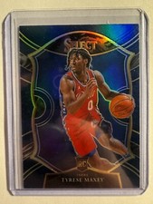 K257,090 - 2020-21 Select Prizms Blue #81 Tyrese Maxey