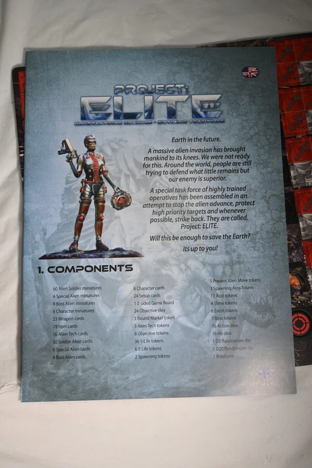 Juego de mesa Project Elite Artipia - Caja abierta pero sin usar Foto 4 de 4