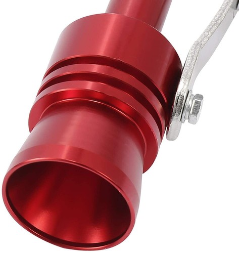 Aluminum Turbo Sound Exhaust Muffler Pipe Whistle Blow off Valve Car L - Picture 7 of 21