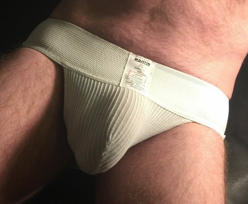 Martin Vintage Herren Jock Strap Athletic Supporter einlagig Große L - Bild 5 von 12