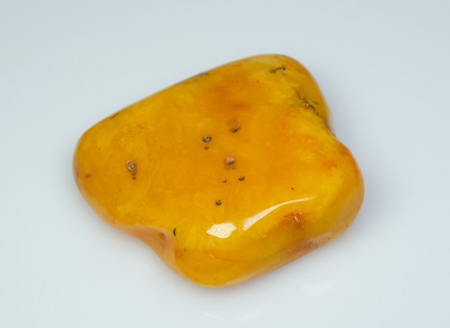Rare - 98.8 Gr - Natural Egg Yolk Butterscotch Raw Amber - Polished - Picture 8 of 9