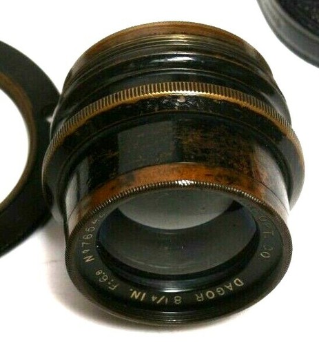 C.P. GOERZ AM. OPT. CO. DAGOR OBJEKTIV--8 1/4 ZOLL - Bild 6 von 7