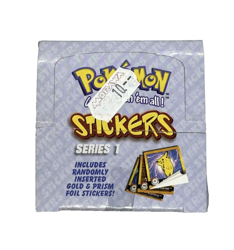 Lot of 6 1999 Pokémon Stickers Series 1 Display Boxes | Minor Damage Please Read - Picture 8 of 11