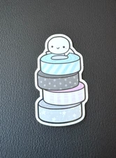 Washi Stack Viny Sticker - The CoffeeMonsterz Co the coffeemonsterzco TCMC
