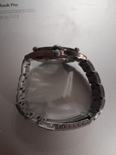 Wenger SAK Watch Women 30mm Silver Tone Date Swiss New Battery 6.25" - Picture 3 of 5
