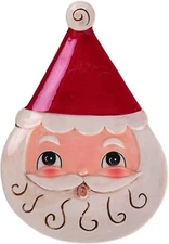 Transpac - Johanna Parker - Nostalgic Santa Plate - Y5482