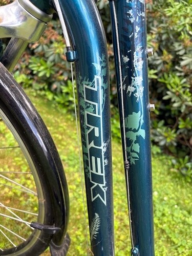 2012 Trek Multitrack 7200 Step Through Bicycle Ladies 16" Frame &panniers/extras - Picture 9 of 24