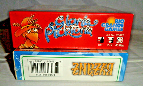 Gloria Picktoria + Byzanz (Set Stile Euro Giochi di Carte da Collezione x2) Nuovo, Inglese - Foto 7 di 10