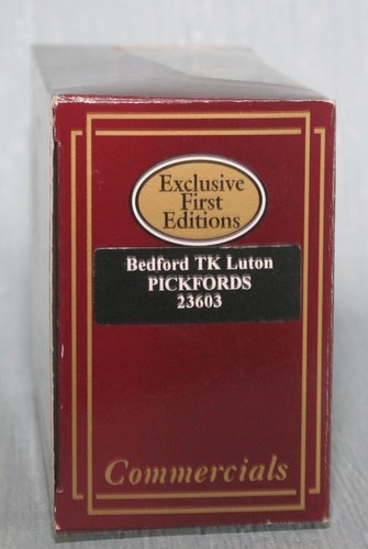 EXCLUSIVE FIRST EDITIONS 23603 1:76 BEDFORD TK LUTON BOX LORRY PICKFORDS BOXED - Picture 12 of 14