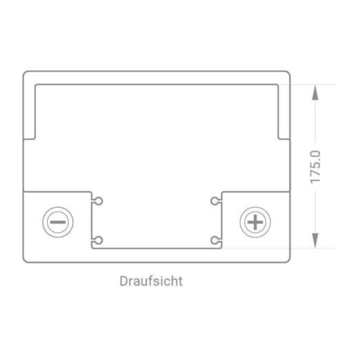 Solarbatterie 120Ah Wohnmobil Boot Batterie Versorgungsbatterie 12V 100Ah 110Ah - Bild 3 von 4
