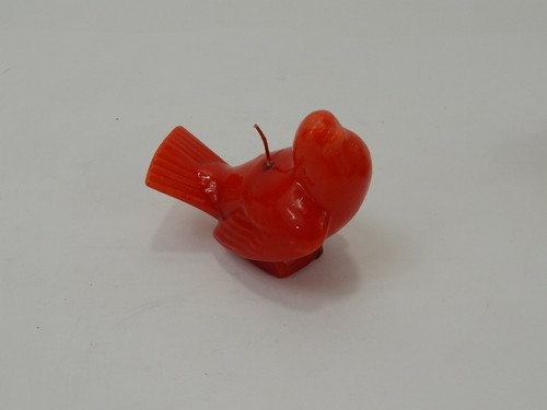 Candle Red Bird 3.5"Candle - Picture 1 of 7