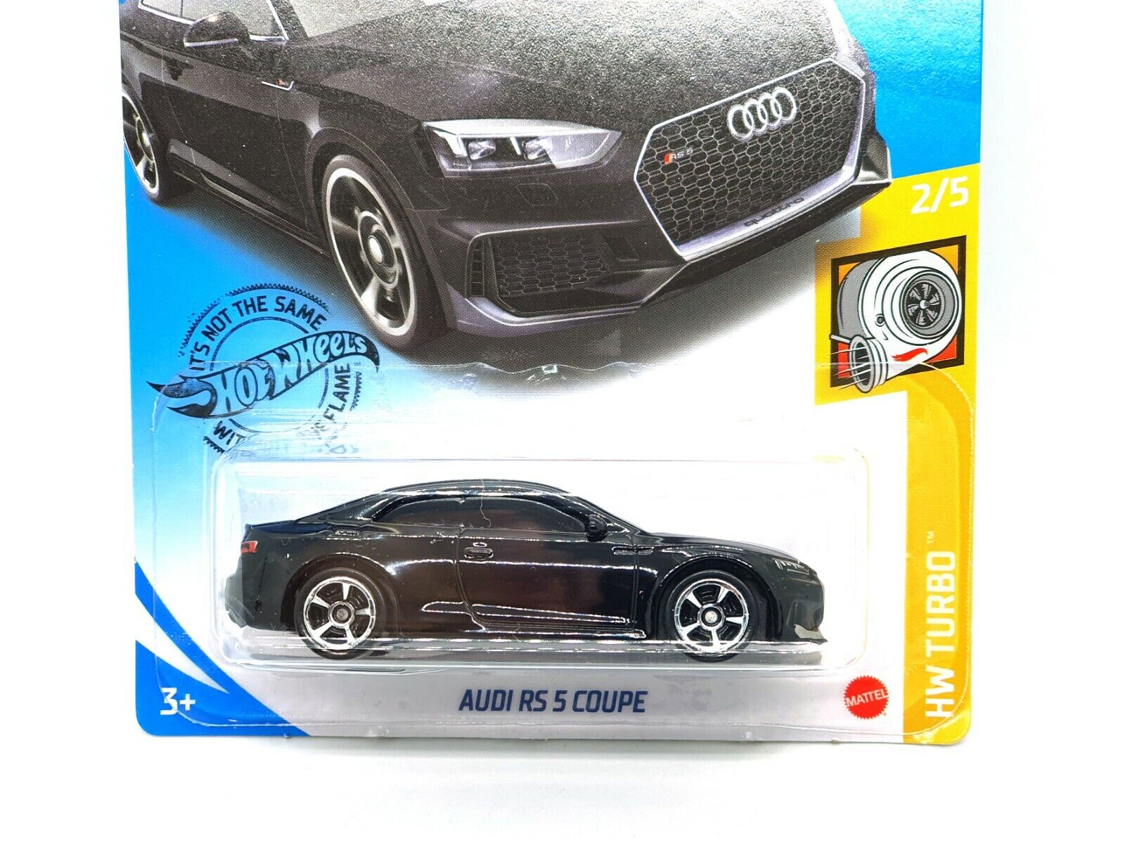 Carrinho Hot Wheels: Audi RS 5 Coupe Preto (R476K) Hw Turbo