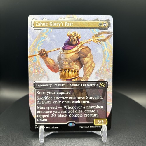 Zahur, Glory's Past (Borderless) #370 MTG Aetherdrift NM X1 - Picture 3 of 6