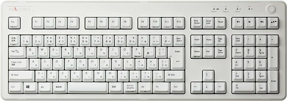 Topre REALFORCE R3 / R3HA22 Bluetooth 5.0 JP Layout 112 Keys Topre REALFORCE R3 / R3HA22 Bluetooth 5.0 JP Layout 112 Keys