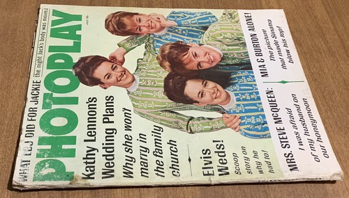 Photoplay Magazine July 1967 Elvis McQueen Kennedy Shatner Sydney Skolsky - Picture 3 of 7