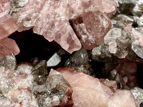 Calcite And Pink Amethyst Geode #24 - Picture 7 of 11