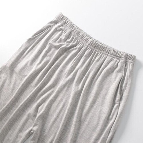 Pantalones cortos para dormir de media longitud Ropa para dormir Pantalones Ropa para el hogar Bolsillos sueltos para salón ý - Imagen 3 de 18