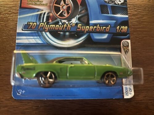 HTF - Hot Wheels - '70 Plymouth Superbird - 2006 "Faster than Ever" - NEW! - Picture 2 of 7
